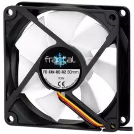 Вентилятор для корпуса Fractal Design FD-FAN-SSR2-80 Silent Series R2, 80х80х25mm, 1400rpm, 19.5CFM, 14dBA, 3-pin