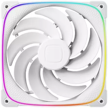 Вентилятор для корпуса Geometric Future Squama 2503RW-14 1F2503R114100 140mm, 2100rpm, 71.80 CFM, 34.0 dBA, white