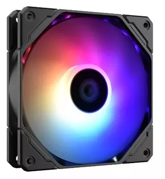 Вентилятор для корпуса ID-Cooling TF-12025-PRO-ARGB 120x120x25mm (PWM, резиновые углы, ARGB, 500-1800об/мин) BOX
