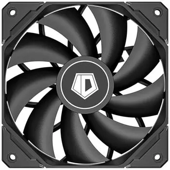 Вентилятор для корпуса ID-Cooling TF-12025-PRO BLACK 120Ч120Ч25mm, 700-1800rpm, 82.5CFM, 15.2-35.2dBA, 4-pin PWM BOX