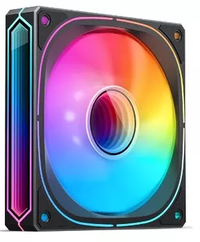 Вентилятор для корпуса JONSBO FR-505BR 120mm, 800-1800rpm,47.2CFM, 30dBa, 4-pin PWM