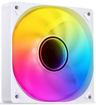 Вентилятор для корпуса JONSBO SL-120WR 120x120x25mm, 600-1500rpm, 28.12-59.48 CFM, 22-32dBA, 4-pin PWM/3-pin ARGB