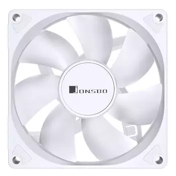 Вентилятор для корпуса JONSBO SL-925 Color White 92х92х25mm, 800-2200rpm, 11.95-38.2CFM, 22.3-33.8dBA, 4-pin Retail