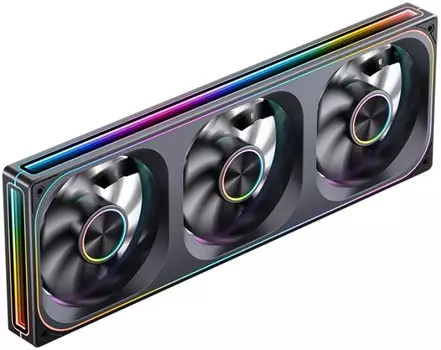 Вентилятор для корпуса JONSBO ZA-360B моноблок с 3 вентиляторами 120mm, 700-2400rpm, 62.4CFM, 37.3dBa, Ret