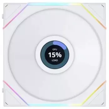 Вентилятор для корпуса Lian Li TL LCD 140 Reverse White G99.14RTLLCD1W.R0 1.6” LCD дисплей, 140mm, 350-1600rpm, 29.4dBa, 7-pin PWM