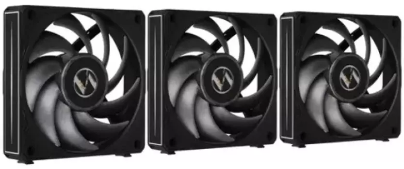 Вентилятор для корпуса Lian Li UNI FAN P28 120 G99.12P283B.R0 black, 3*120x120x28мм, 300-2600 об/мин, 32.1dBa, PWM