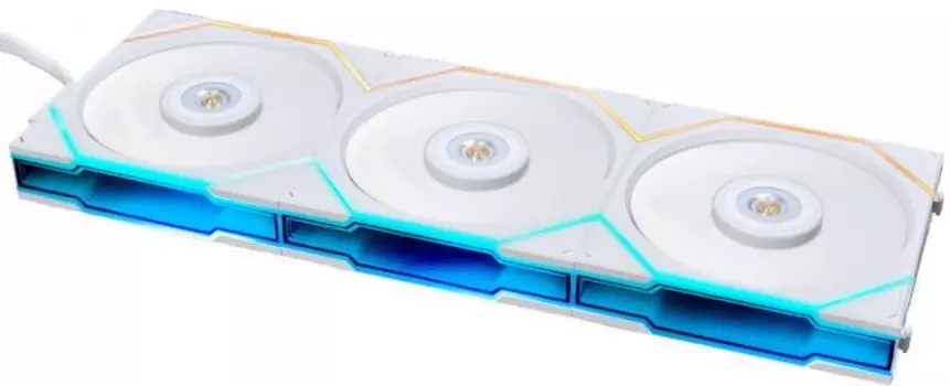 Вентилятор для корпуса Lian-Li Uni Fan TL 120 White G99.12TL3W.00 120x120x28мм, 200-2600rpm, 90.1 CFM, 33dBa, 7-pin, ARGB, (3-pack) ret