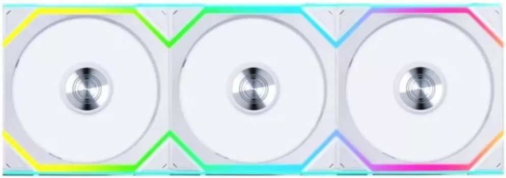 Вентилятор для корпуса Lian Li UNI FAN SL WIRELESS 120 Reverse Blade G99.12RSL1W3W.R0 120mm, 2000rpm, 64CFM, 31dBa, 4-pin PWM (3-pack)