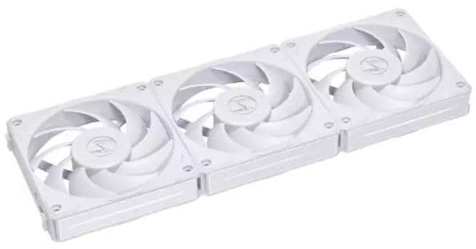 Вентилятор для корпуса Lian-Li UNI FAN P28 White G99.12P283W.00 120х120х28мм, 300-2600rpm, 32.1dBa, 4-pin PWM, (3-pack) ret