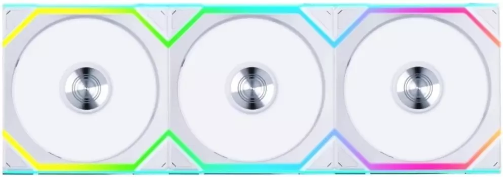 Вентилятор для корпуса Lian Li UNI FAN SL WIRELESS 120 G99.12SL1W3W.R0 120mm, 2000rpm, 64CFM, 28.5dBa, 4-pin PWM (3-pack)