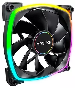 Вентилятор для корпуса Montech RX120B3P 120m, 800-1600rpm, 59CFM, 27dBa (3-pack)