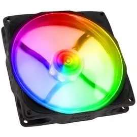 Вентилятор для корпуса Noiseblocker B12X-PS-BL 120x120x25мм, 1500rpm, 21dBA, 4-pin PWM, ARGB подсветка