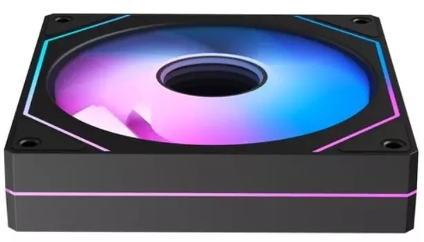 Вентилятор для корпуса Ocypus Gamma-F12-BK ARGB REVERSE BLADE 120mm, 800-1600rpm, 50CFM, 31dBa