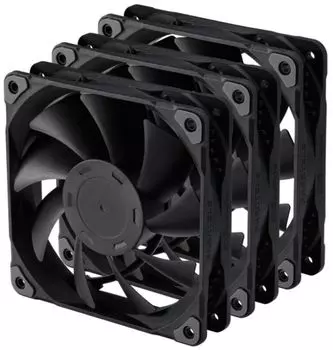 Вентилятор для корпуса PHANTEKS PH-F120M25_PWM_BBK01_3P_RU 120x120x25mm, 500-2000rpm, 84.26CFM, 35.7