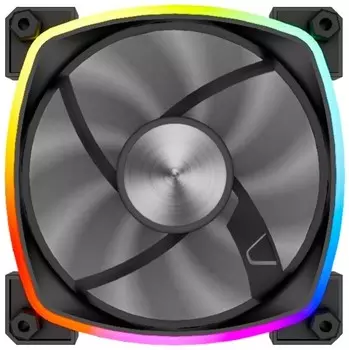 Вентилятор для корпуса Powercase M55-12 ARGB 120mm, 600-1500rpm, 56.73CFM, 27.7dBa, Bulk