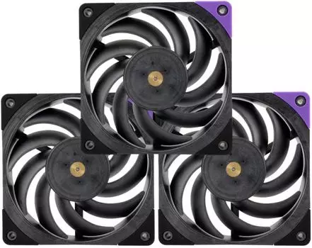 Вентилятор для корпуса Thermalright TL-B12-EX-LCPx3 120mm, 2150rpm, 69CFM, 28.1dBa, 4-pin PWM (3-pack)