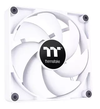 Вентилятор для корпуса Thermaltake CT120 CL-F151-PL12WT-A 120x120x25мм, белый, 500-2000CFM 25.8 дБ, 4-pin 25.8dB Ret