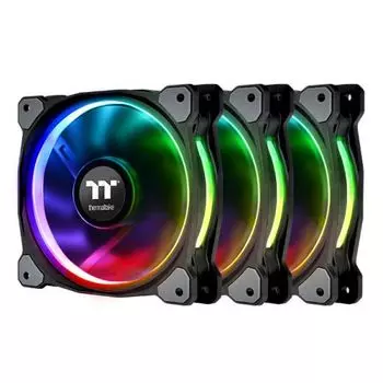 Вентилятор для корпуса Thermaltake Riing Plus 12 RGB Radiator Fan TT Premium Edition 120x120x25mm, 500-1500rpm, 24.7 dBA, 48.34 CFM, ARGB контроллер,