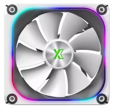 Вентилятор для корпуса Xastra FZ120W ARGB FZ120-1WA-CXX-GL белый, 120mm, 0-2000rpm, 33.9dBa BOX