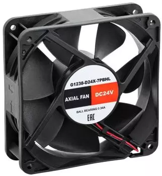 Вентилятор SILART G1238-D24X-7PBHL осевой, 120 х 120 х 38, 24 VDC, подшипник качения
