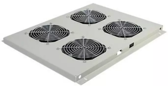 Вентиляторный блок SNR SNR-SHELF-4F-800G для шкафов TFC глубиной 800мм, 4 вентилятора, серый