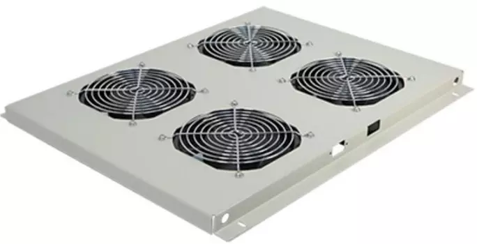 Вентиляторный блок SNR SNR-SHELF-4F-960G для шкафов TFC глубиной 960мм, 4 вентилятора, серый