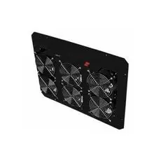 Вентиляторный блок TLK TLK-FAN6-BK для напольных шкафов серий TFR, TFL, TFE, 6 вентиляторов, без шнура питания, черный