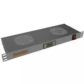 Вентиляторный модуль Hyperline TRFA-MICR-2F-RAL7035