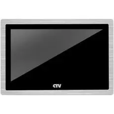 Видеодомофон CTV CTV-M4104AHD CTV-M4104AHD черный AHD/TVI/CVI/CVBS, 2 Мп, 10", автоответчик, слот microSD (до 32ГБ), встр. ист пит, черный