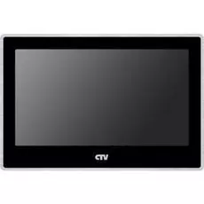 Видеодомофон CTV CTV-M4704AHD 7 TFT IPS LCD (16:9), сенсорный, 1024x600, полудуплекс, АС 100-240 В, 12В DC/1A, черный