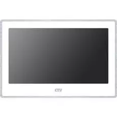 Видеодомофон CTV CTV-M4704AHD 7 TFT IPS LCD (16:9), сенсорный, 1024x600, полудуплекс, АС 100-240 В, 12В DC/1A, белый