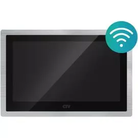 Видеодомофон CTV CTV-M5102AHD (черный) с технологией Touch Screen для управления работой и параметрами монитора