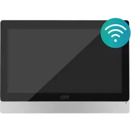Видеодомофон CTV CTV-M5902 (черный) поддержка форматов AHD, TVI, CVI и CVBS с разрешением 1080p/720p/960H, встроенный модуль Wi-Fi