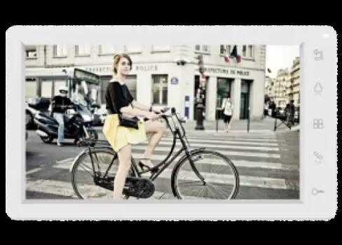 Видеодомофон Tantos Amelie (White) HD SE цветной, с поддержкой форматов AHD / TVI / CVI 1080р/720p или CVBS (PAL/NTSC)