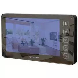 Видеодомофон Tantos Prime SD Mirror Vizit TFT LCD 7", сенсорные кнопки, зеркальная панель, джойстик, hands-free, 1 вх. для вызывных панелей, 2 вх. для