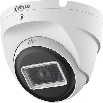 Видеокамера Dahua DH-HAC-T2A51P-U-0280B-S2 аналоговая, уличная 2.8-2.8мм HD-CVI HD-TVI цв. корп.:белый