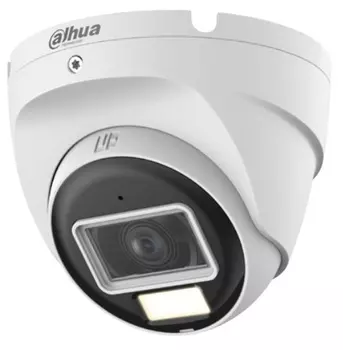 Видеокамера Dahua DH-HAC-T2A51P-U-IL-0280B-S2 уличная купольная HDCVI-с интеллектуальной двойной подсветкой