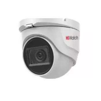Видеокамера HiWatch DS-T803(B) (2.8 mm) 8Мп уличная HD-TVI с EXIR-подсветкой до 30м 1/2" CMOS матрица; объектив 2.8мм; угол обзора 102,2°