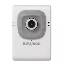 Видеокамера IP Beward B12CW 1 Мп, 1/4'' КМОП, 2.8 мм, 0.3 лк, Н.264, 1280x720 25 к/с, Wi-Fi 802.11 b/g/n, WPS, ИК-фильтр, DWDR, 2D/3DNR/SmartNR, 5В