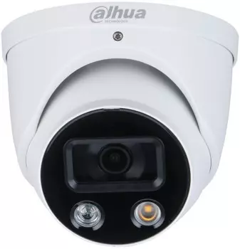 Видеокамера IP Dahua DH-IPC-HDW3449HP-AS-PV-0280B-S3 уличная купольная Full-color с ИИ и активным сдерживанием 4Мп; 1/2.7” CMOS; объектив 2.8мм; WDR(1