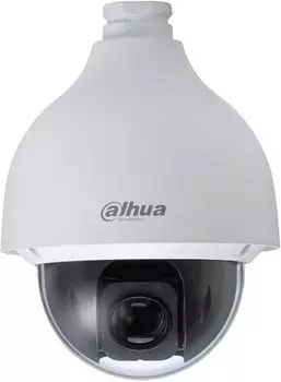 Видеокамера IP Dahua DH-SD50432GB-HNR уличная купольная PTZ Starlight с ИИ 4Mп; моторизованный объек