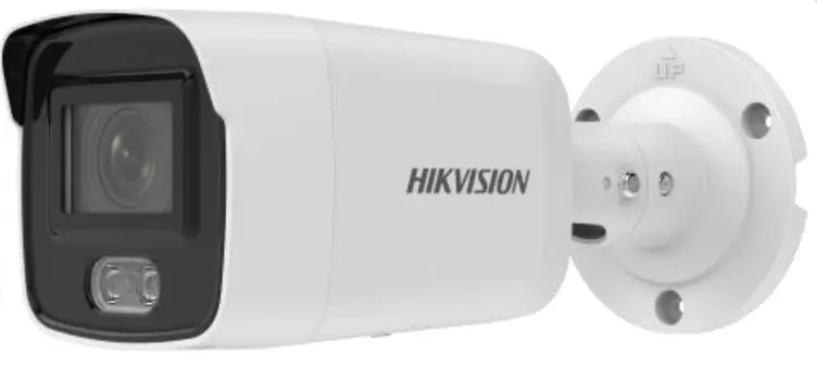 Видеокамера IP HIKVISION DS-2CD2027G2-LU(2.8mm)(C)(O-STD) 2Мп уличная цилиндрическая с LED-подсветкой до 40м и технологией AcuSense