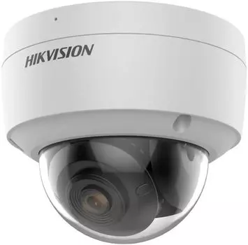 Видеокамера IP HIKVISION DS-2CD2147G2-LSU(2.8mm)(C) 4 Мп купольная с фиксированным объективом и технологией ColorVu