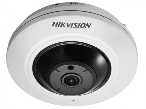 Видеокамера IP HIKVISION DS-2CD2955FWD-IS (1.05mm) 5Мп fisheye c EXIR-подсветкой до 8м,1/2.5" Progre