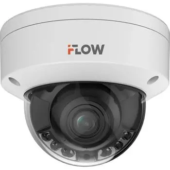 Видеокамера IP I-Flou F-IC-2746CSZ4(2.8-12mm) 4МП, 1/1.8" Progressive Scan CMOS, уличная купольная, ИК-подсветка до 40м