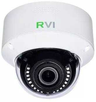 Видеокамера IP RVi RVi-1NCD2079 (2.7-13.5) white купольная; 1/2.8” КМОП-сенсор с прогрессивной разверткой; моторизированный объектив 2,7 -13,5мм