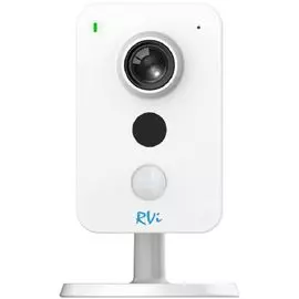 Видеокамера IP RVi RVi-1NCMW4238 (2.8) white малогабаритная; тип матрицы: 1/3” КМОП; тип объектива: фиксированный; фокусное расстояние: 2,8 мм ; ИК-по