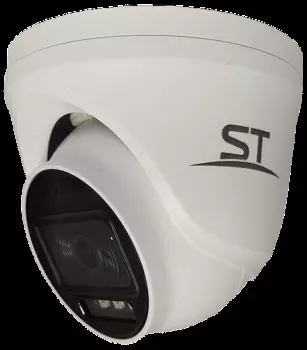Видеокамера IP Space Technology ST-S3531 CITY (2,8mm) 3MP (2304*1296), уличная купольная с ИК подсветкой до 25 м, 3 IR LED, 1/2,9" Progressive Scan CM