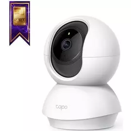 Видеокамера IP TP-LINK TAPO TC70 1080p, до 360° по горизонтали и до 114° по вертикали, микрофон, динамик, microSD объёмом до 128GB