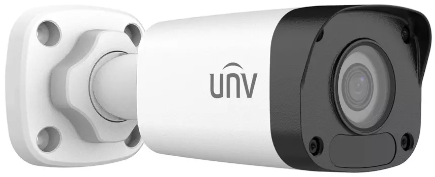 Видеокамера IP UNIVIEW IPC2122LB-SF40-A цилиндрическая, 1/2.8" 2 Мп КМОП/30 к/с, ИК-подсветка до 30м., 0.01 Лк/2.0, объектив 4.0 мм, DWDR, 2D/3D DNR,